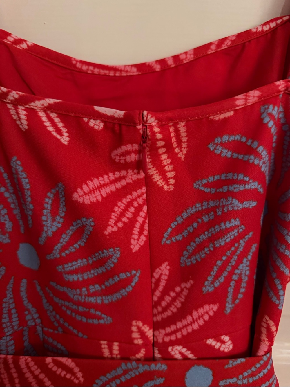 Likely Red Floral Ruffle Mini Dress - Picture 7 of 8